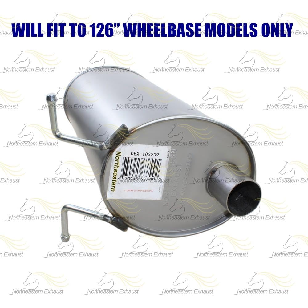 Exhaust Pipe and Muffler for Ford Ranger 2004-2008 3.0L | 2004-2011 4.0L