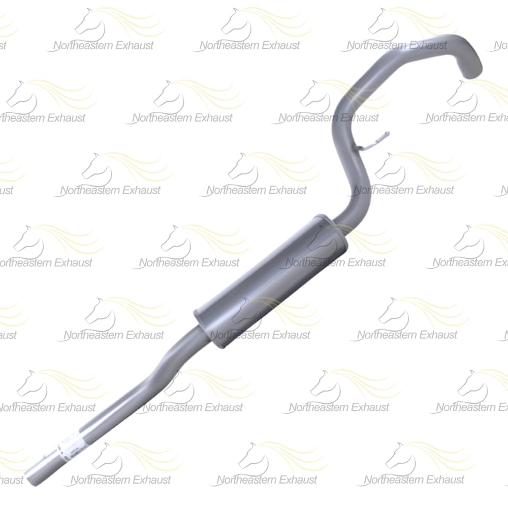 Northeastern Exhaust | Stainless Steel Rear Exhaust Resonator Pipe Compatible for 2013-2019 Ford Escape 2.0L, 2.5L | 2013-2016 Escape 1.6L | 2017-2019 Escape 1.5L | Free Sleeves Included | Automotive Replacement Part