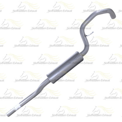 Northeastern Exhaust | Stainless Steel Rear Exhaust Resonator Pipe Compatible for 2013-2019 Ford Escape 2.0L, 2.5L | 2013-2016 Escape 1.6L | 2017-2019 Escape 1.5L | Free Sleeves Included | Automotive Replacement Part