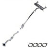 2005-2008 Kia Sportage 2.0L AWD Front Exhaust Pipe Resonator Pipe and Muffler