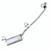 Northeastern Exhaust | Stainless Steel Exhaust Resonator Pipe Compatible for Toyota Highlander 2001-2003 3.0L | Free Gasket, Clamp and Bolt kit Included | Automotive Replacement Part