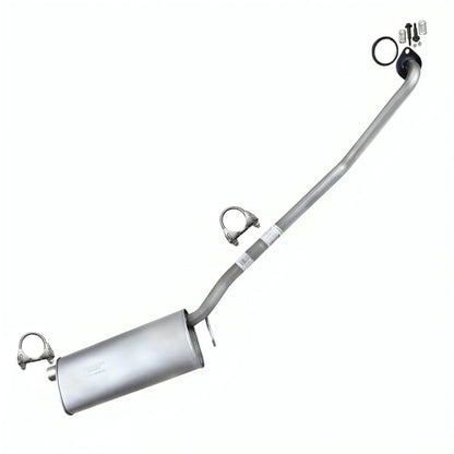 Northeastern Exhaust | Stainless Steel Exhaust Resonator Pipe Compatible for Toyota Highlander 2001-2003 3.0L | Free Gasket, Clamp and Bolt kit Included | Automotive Replacement Part