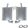 2005-2009 Subaru Outback 3.0L Exhaust Pair of Rear Exhaust Mufflers