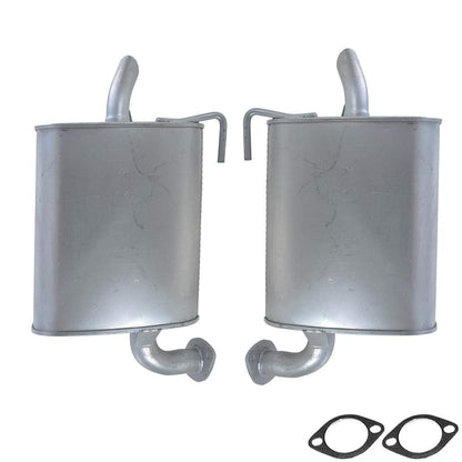 2005-2009 Subaru Outback 3.0L Exhaust Pair of Rear Exhaust Mufflers
