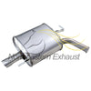 Northeastern Exhaust | Stainless Steel Driver-Side Exhaust Muffler Compatible for Infiniti G35 2007 3.5L | Free Clamp Included | Automotive Replacement Part