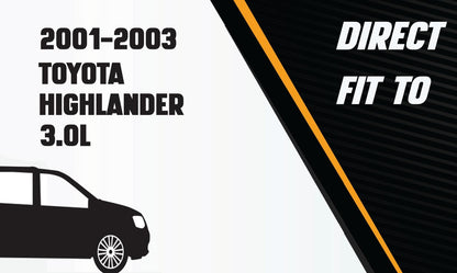 2001-2003 Toyota Highlander 3.0L Exhaust Mufflers