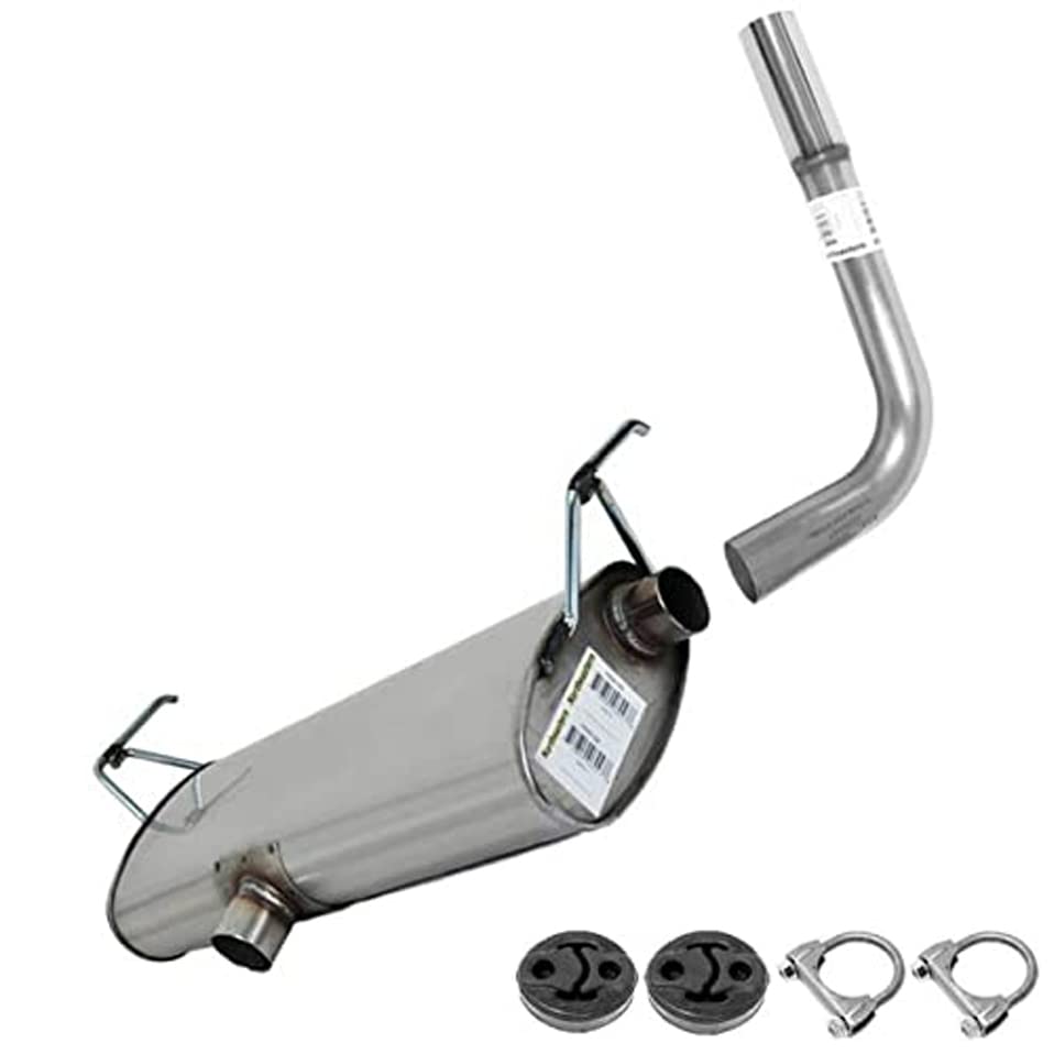 2008-2012 Chevrolet Malibu 2.4L | 2008-2010 Malibu 3.5L | 2009-2009 Saturn Aura 2.4L Exhaust Muffler with Hangers