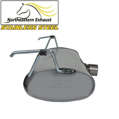 2008-2012 Chevrolet Malibu 2.4L | 2008-2010 Malibu 3.5L | 2009-2009 Saturn Aura 2.4L Exhaust Muffler with Hangers