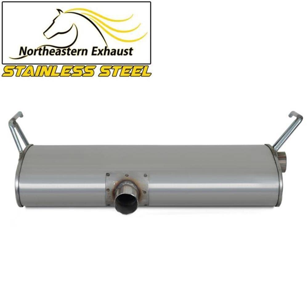 2008-2012 Chevrolet Malibu 2.4L | 2008-2010 Malibu 3.5L | 2009-2009 Saturn Aura 2.4L Exhaust Muffler with Hangers