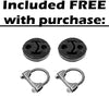 2008-2012 Chevrolet Malibu 2.4L | 2008-2010 Malibu 3.5L | 2009-2009 Saturn Aura 2.4L Exhaust Muffler with Hangers