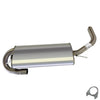 Northeastern Exhaust | Stainless Steel Exhaust Rear Muffler Compatible for Chevy Equinox Pontiac Torrent 2007-2009 3.4L | Free Clamp Included | Automotive Replacement Part