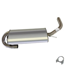 Northeastern Exhaust | Stainless Steel Exhaust Rear Muffler Compatible for Chevy Equinox Pontiac Torrent 2007-2009 3.4L | Free Clamp Included | Automotive Replacement Part