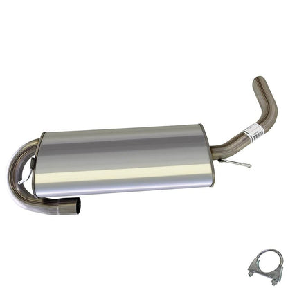 Northeastern Exhaust | Stainless Steel Exhaust Rear Muffler Compatible for Chevy Equinox Pontiac Torrent 2007-2009 3.4L | Free Clamp Included | Automotive Replacement Part