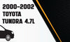 2000-2002 Toyota Tundra 4.7L EPA Approved Catalytic Converter
