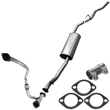 1999-2000 Nissan Frontier 3.3L Exhaust Y-Pipe and Muffler