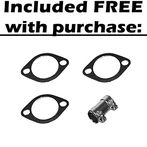 1999-2000 Nissan Frontier 3.3L Exhaust Y-Pipe and Muffler