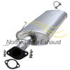 Northeastern Exhaust | Stainless Steel Exhaust Muffler Compatible for Ford Escape 2005-2008 2.3L & 3.0L | Mercury Mariner 2005-2008 2.3L & 3.0L | Mazda Tribute 2005-2006 3.0L | Tribute 2005-2006 & 2008 2.3L | Free Clamp, Gasket, and Bolts & Nuts Included