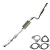 2005-2008 Ford Escape and Mazda Tribute 2.3L Exhaust System Kit with Catalytic