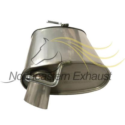 Exhaust Pipe and Muffler for 2005-2010 Chrysler 300, Dodge Charger and Magnum 2.7L 3.5L