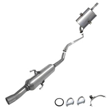 Resonator and Muffler Exhaust for 1998-2001 Chevrolet Prizm and Toyota Corolla 1.8L
