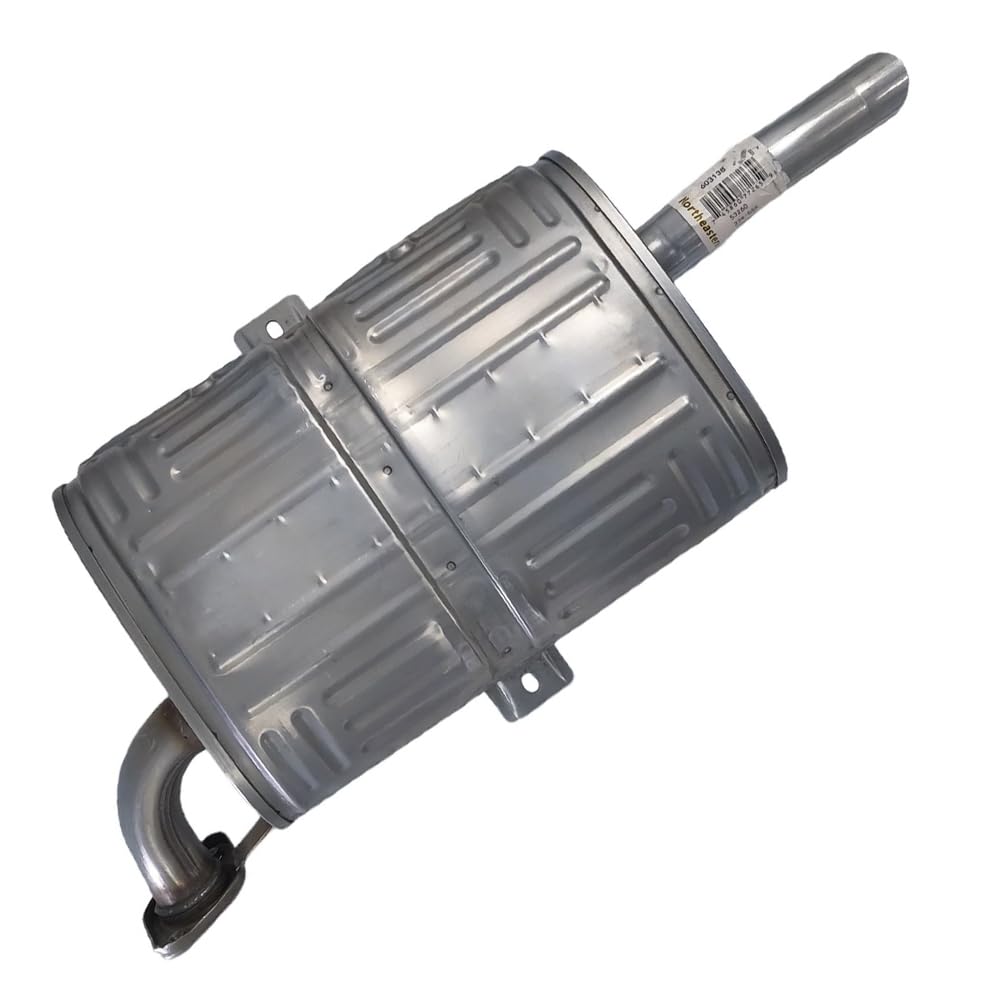 Resonator and Muffler Exhaust for 1998-2001 Chevrolet Prizm and Toyota Corolla 1.8L