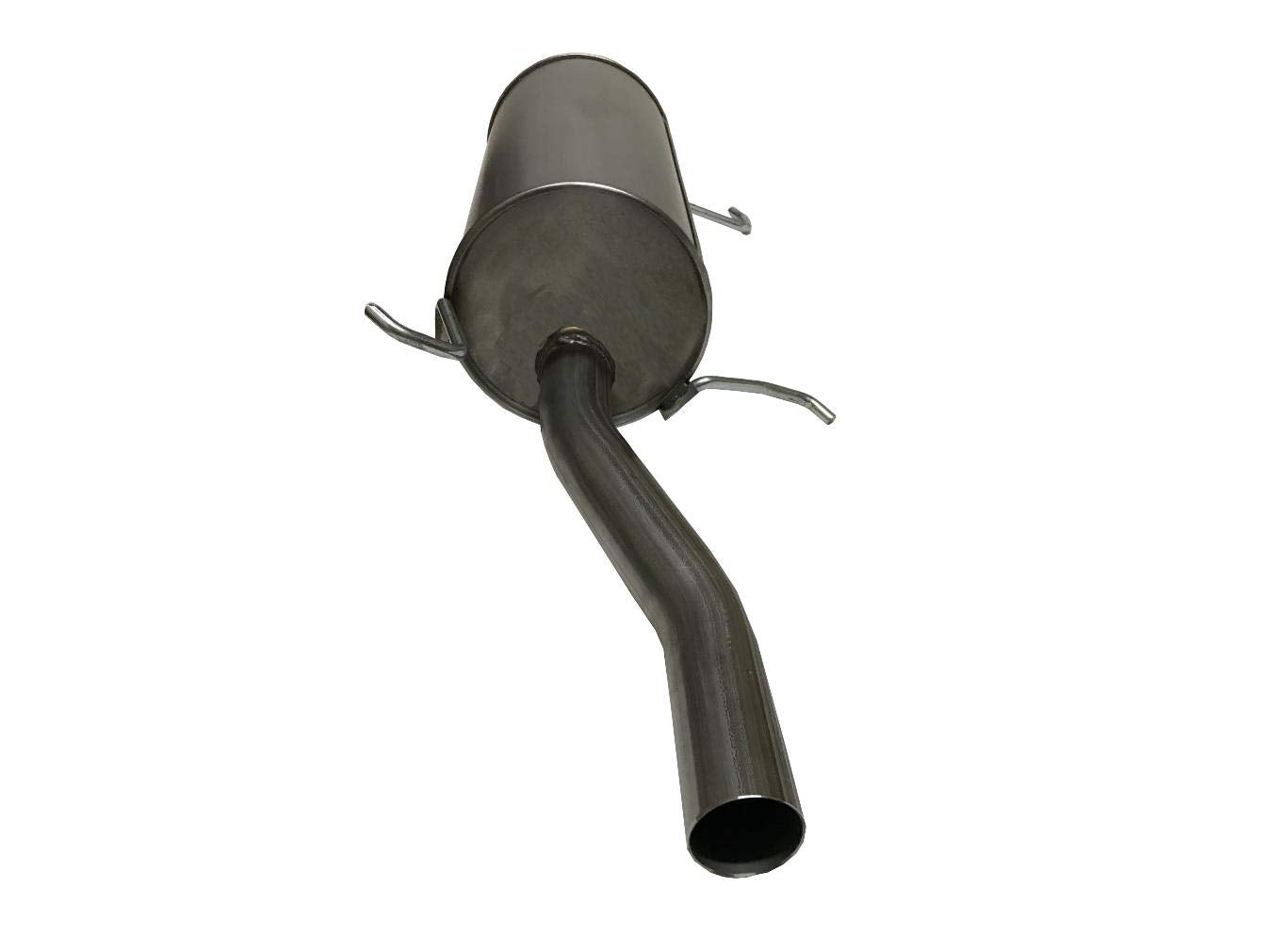 Northeastern Exhaust | Stainless Steel Muffler Tailpipe Compatible for 1997-2002 Ford Escort | 1997-1999 Mercury Tracer | 2.0L | Sedan