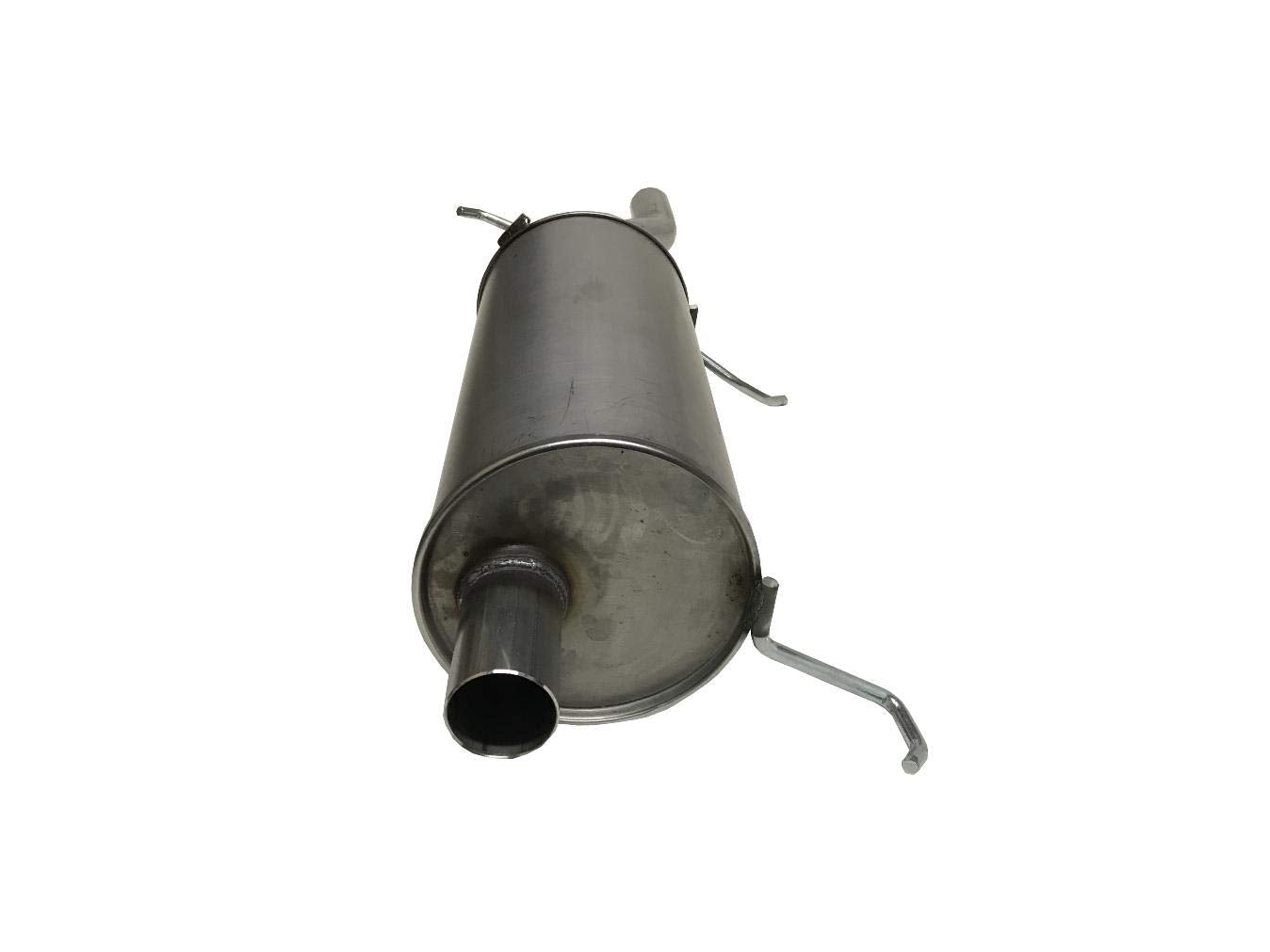 Northeastern Exhaust | Stainless Steel Muffler Tailpipe Compatible for 1997-2002 Ford Escort | 1997-1999 Mercury Tracer | 2.0L | Sedan