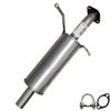Northeastern Exhaust | Stainless Steel Exhaust Resonator Pipe Compatible for 2001-2004 Hyundai Santa Fe 2.4L | 2001-2006 Hyundai Santa Fe 2.7L | Free Gasket and Clamp Included