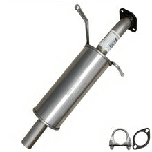 Northeastern Exhaust | Stainless Steel Exhaust Resonator Pipe Compatible for 2001-2004 Hyundai Santa Fe 2.4L | 2001-2006 Hyundai Santa Fe 2.7L | Free Gasket and Clamp Included