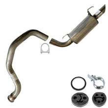 Northeastern Exhaust | Stainless Steel Rear Muffler Compatible for Toyota Sequoia 2001-2007 4.7L | Free Gasket, Clamp and Hangers Included | Automotive Replacement Part