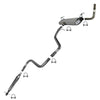 2008-2010 Pontiac G6 3.5L Exhaust Resonator, Intermediate Pipe, Muffler and Tail Pipe