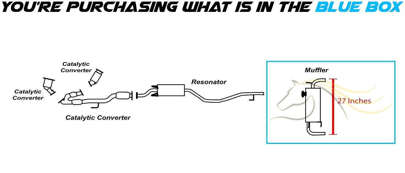 2009-2014 Nissan Murano 3.5L Exhaust Muffler
