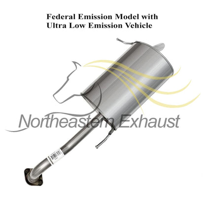 2011-2013 Hyundai Elantra 1.8L and 2014-2018 Kia Forte 2.0L EPA-Approved Catalytic, Muffler Exhaust System Kit