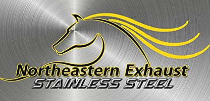 Northeastern Exhaust | Stainless Steel Resonator, Muffler & Tail Pipe Exhaust System Kit Compatible for 2003-2004 Toyota 4Runner 4.7L | Free Gaskets and Spring Bolt Kit Included