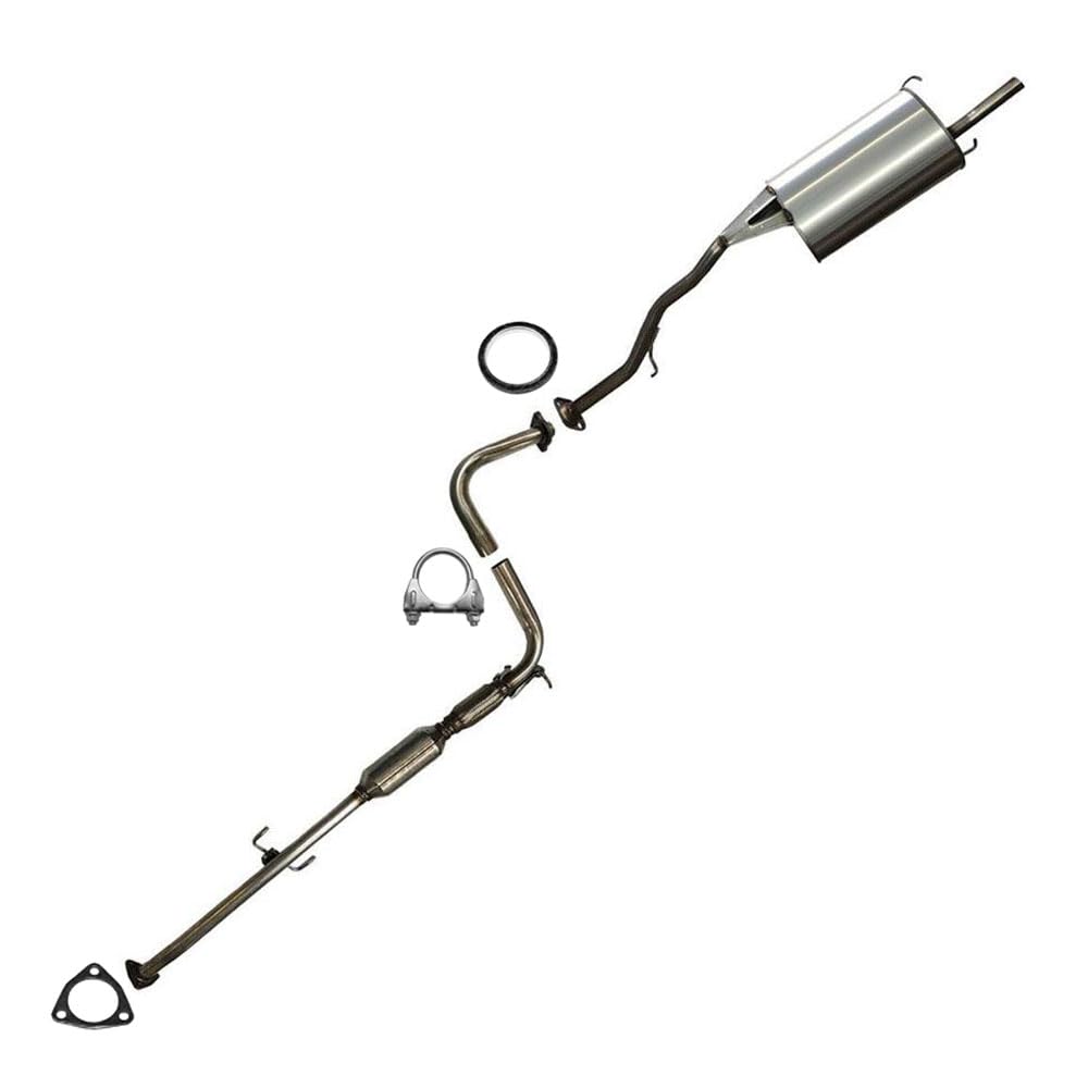 1994-1997 Honda Accord 2.2L Exhaust Resonator Pipe and Muffler