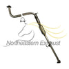 1997 Acura CL 2.2L and 1998-1999 Acura CL 2.3L Exhaust Resonator Pipe and Muffler