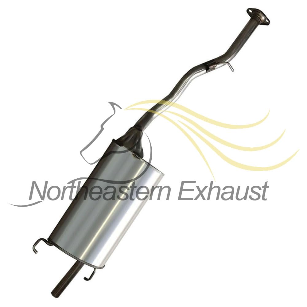 1994-1997 Honda Accord 2.2L Exhaust Resonator Pipe and Muffler