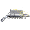 Exhaust Muffler for 2004-2007 Buick Rainier 4.2L, 2003-2005 Isuzu Ascender 4.2L, and 2002-2004 Oldsmobile Bravada 4.2L