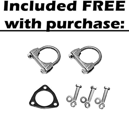 2003-2004 Saturn Ion 2.2L Exhaust Resonator Pipe