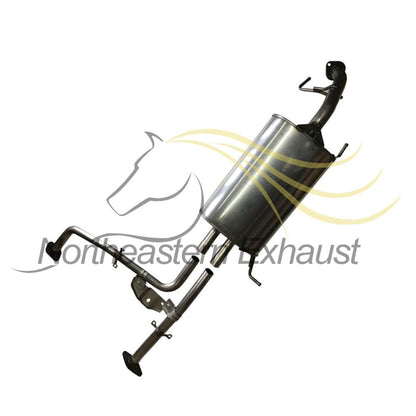 Exhaust Intermediate Pipes & Mufflers for 2001-2003 Infiniti QX4 3.5L and 2001-2004 Nissan Pathfinder 3.5L