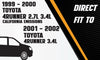 Exhaust Muffler for 1999-2000 Toyota 4Runner 2.7L | 1999-2002 4Runner 3.4L with California Emissions