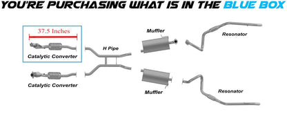 Passenger-Side Catalytic Converter for 2002-2011 Ford Crown Victoria | Lincoln Town Car | Mercury Grand Marquis | Mercury Marauder 4.6L