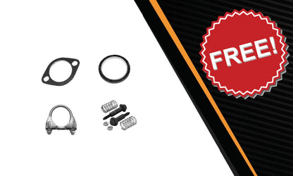 Cat-back Exhaust System Kit for 2012-2017 Subaru Crosstrek, XV Crosstrek and Impreza 2.0L
