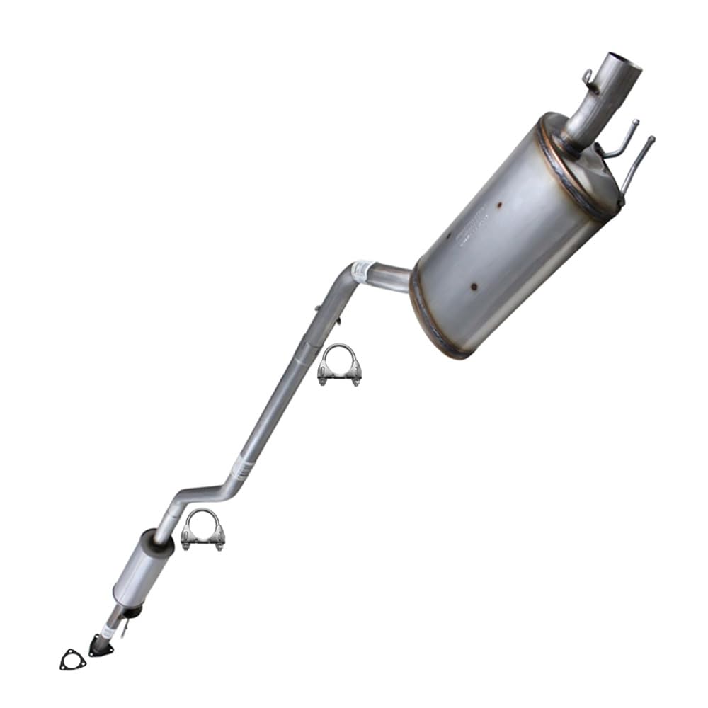 2013-2017 Honda Accord 2.4L Exhaust Resonator, Intermediate Pipe and Muffler