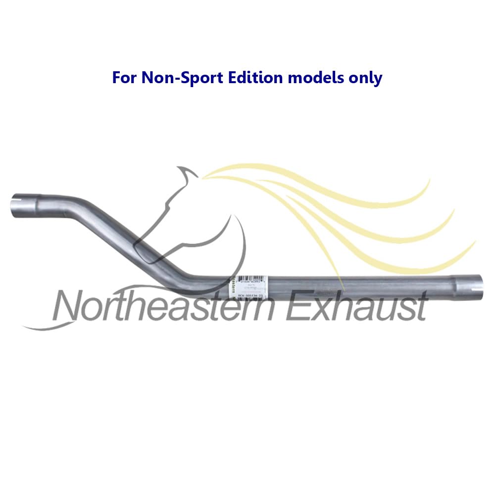 2013-2017 Honda Accord 2.4L Exhaust Resonator, Intermediate Pipe and Muffler