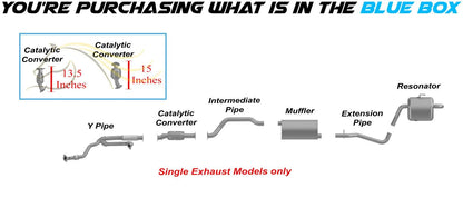2009-2017 Chevrolet Traverse 3.6L EPA Approved Catalytic Converters - For Single Exhaust Only