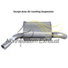 Exhaust Resonator Pipe for 2002-2009 GMC Envoy 4.2L | 2002-2005 GMC Envoy XL 4.2L & 2003-2005 5.3L | 2004-2005 GMC Envoy XUV 4.2L/5.3L