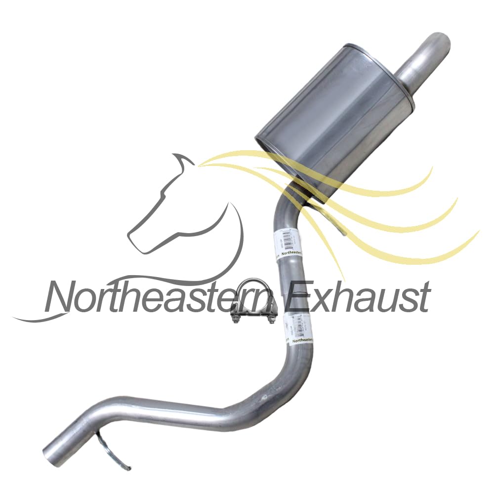 Exhaust Resonator Pipe for 2002-2009 GMC Envoy 4.2L | 2002-2005 GMC Envoy XL 4.2L & 2003-2005 5.3L | 2004-2005 GMC Envoy XUV 4.2L/5.3L