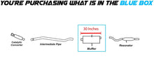 2001-2007 Dodge Caravan 2.4L/3.3L and 2001-2003 Chrysler Voyager 2.4L/3.3L Exhaust Muffler