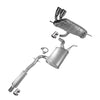 2010-2014 Volkswagen Golf 2.5L and 2006-2009 Volkswagen Rabbit 2.5L Exhaust Resonator Pipe and Muffler